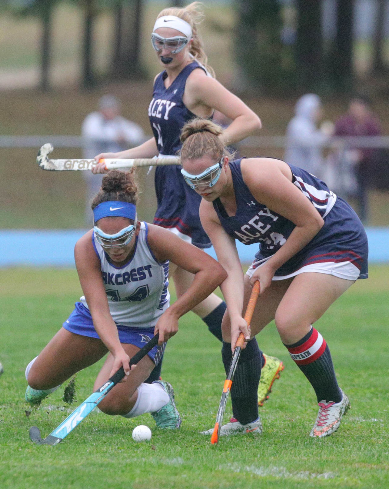 Lacey vs Oakcrest Field Hockey game